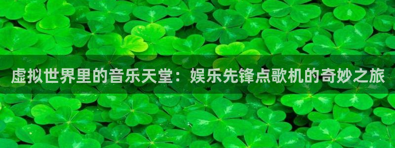 2元彩票平台开户：虚拟世界里的音乐天堂：娱乐先锋点歌机的奇妙之旅